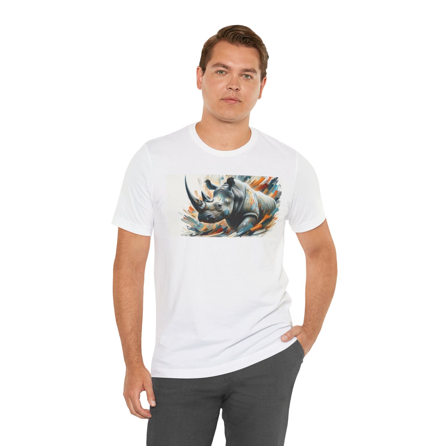 1. Black Rhino From Endangered Species Collection - Unisex T-shirt