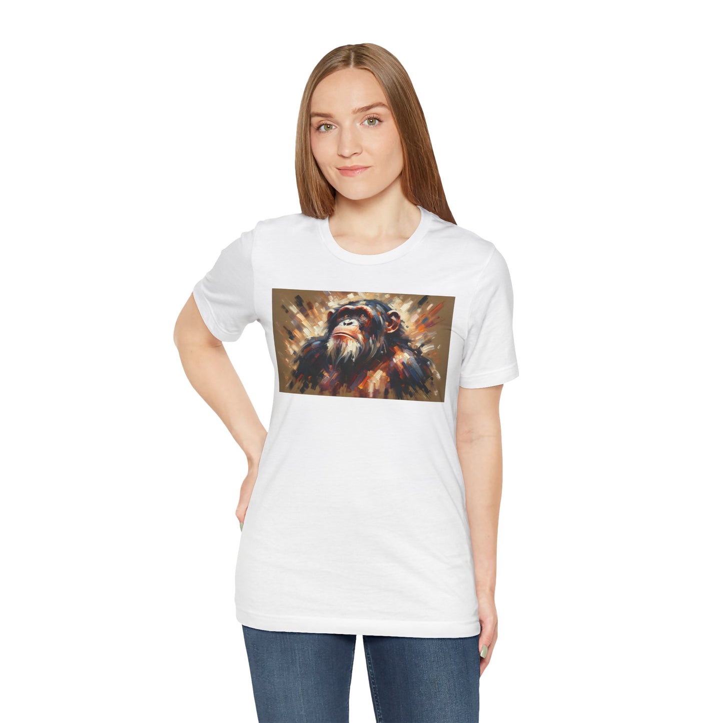 1. Chimpanzee From Endangered Species Collection - Unisex T-shirt