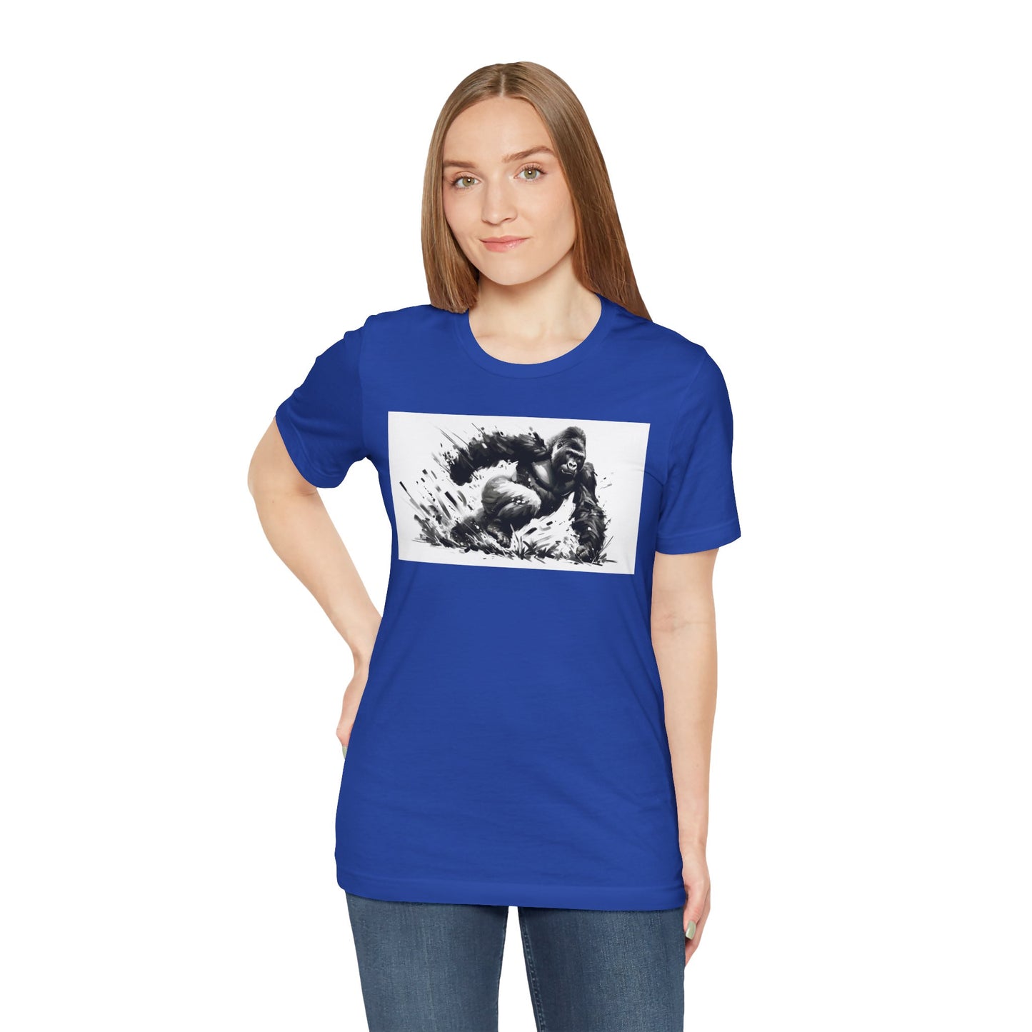 1. Cross River Gorilla From Endangered Species Collection - Unisex T-shirt