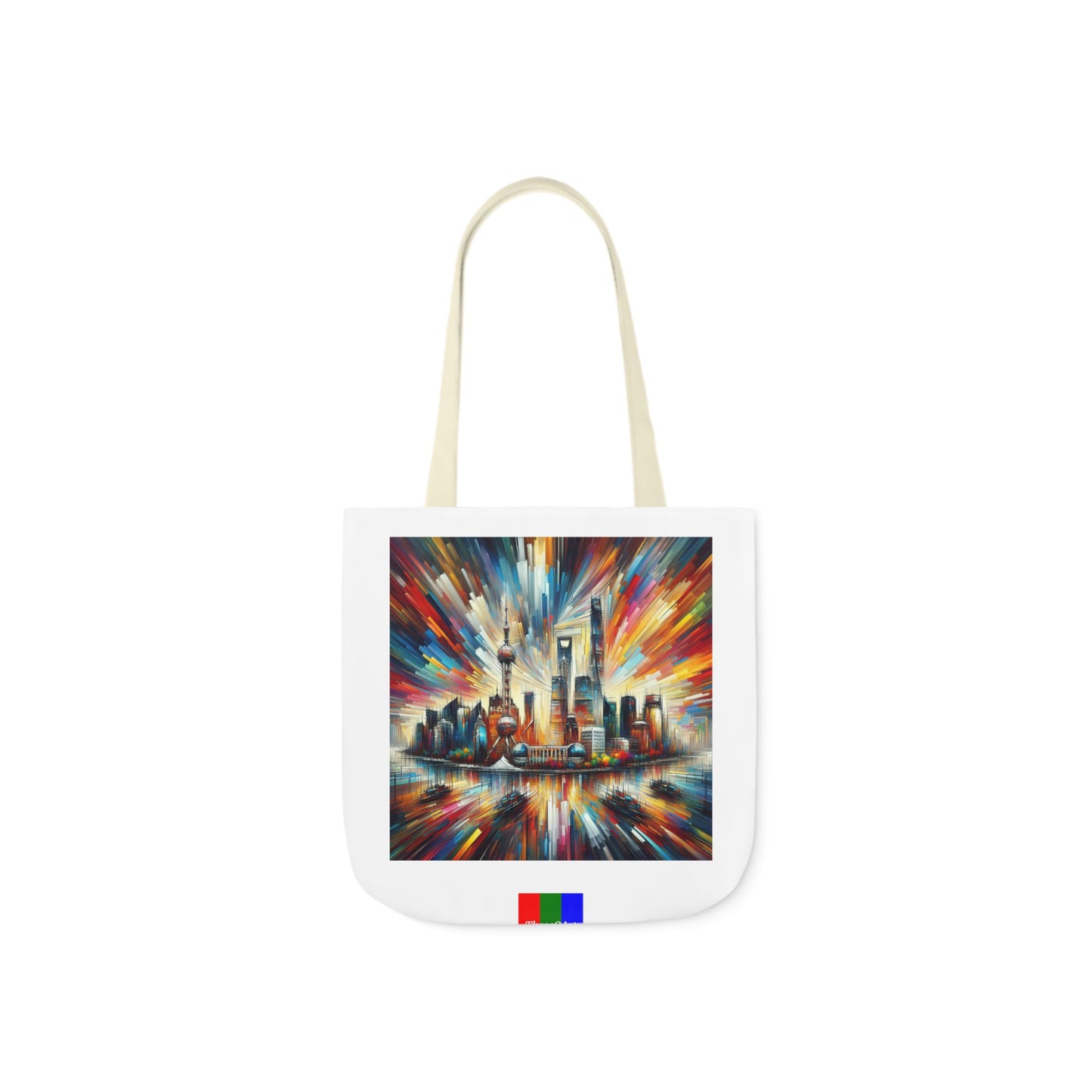 Shanghai Flip Canvas Tote Bag