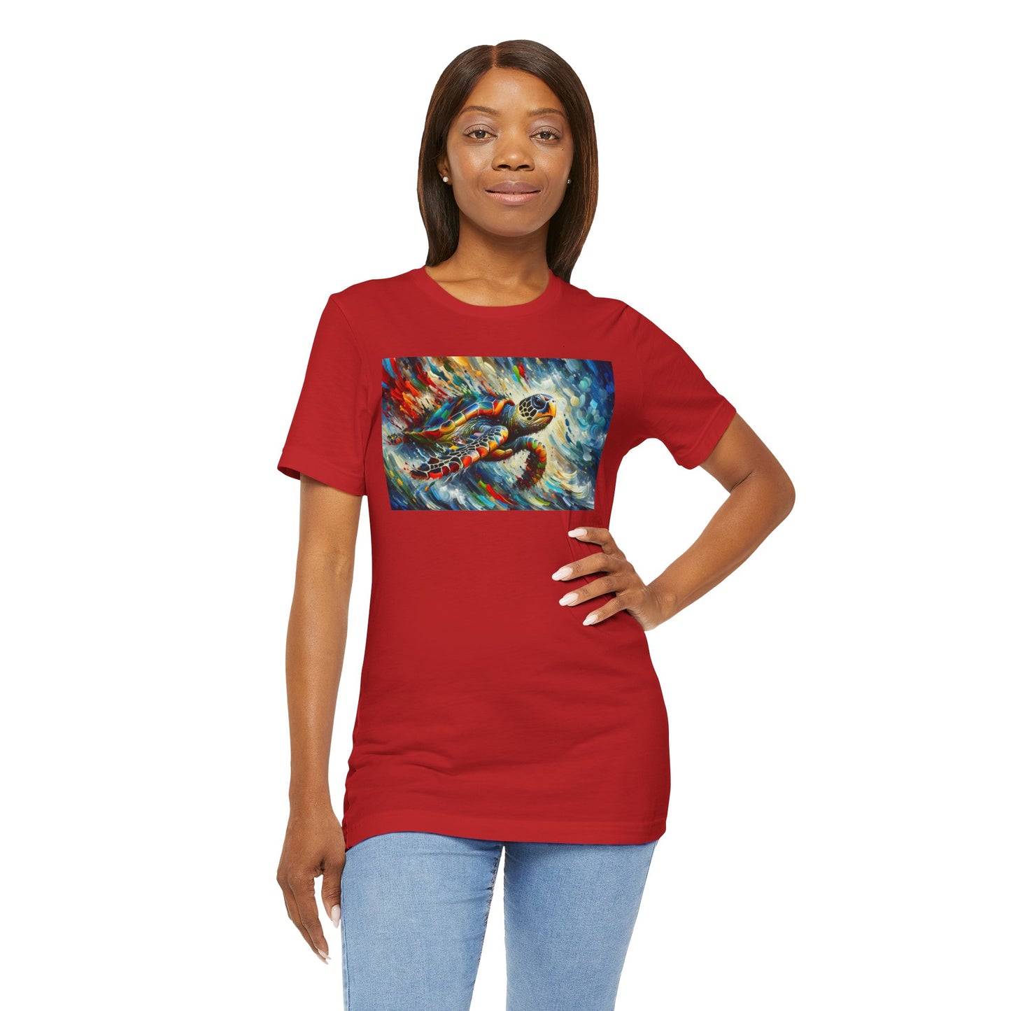 1. Hawksbill Turtle From Endangered Species Collection - Unisex T-shirt