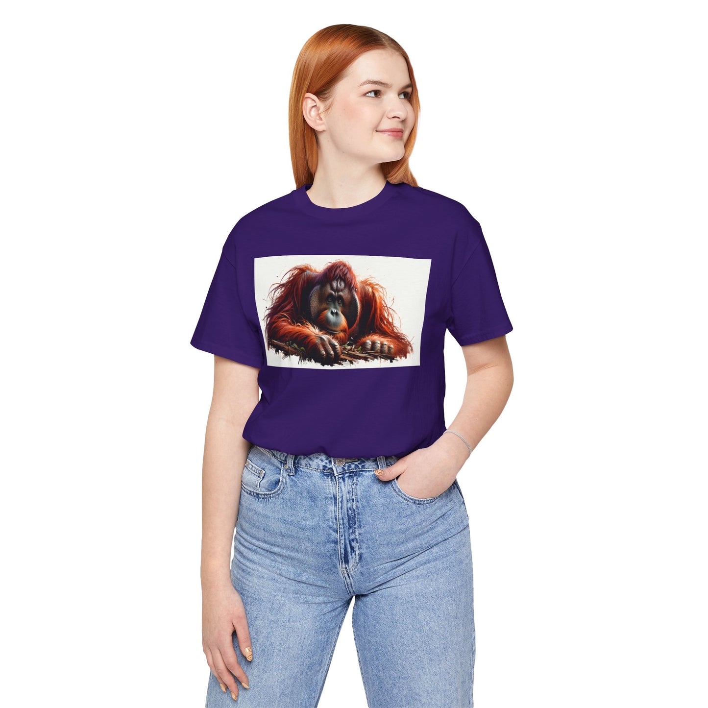 1. Sumatran Orangutan From Endangered Species Collection - Unisex T-shirt