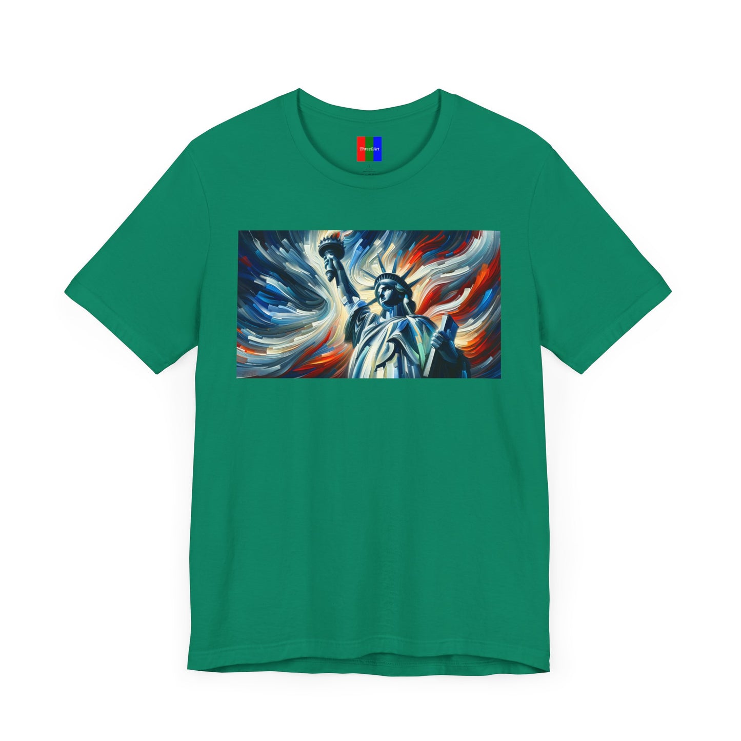 1. Statue of Liberty New York USA from Landmarks Collection - Unisex T-shirt