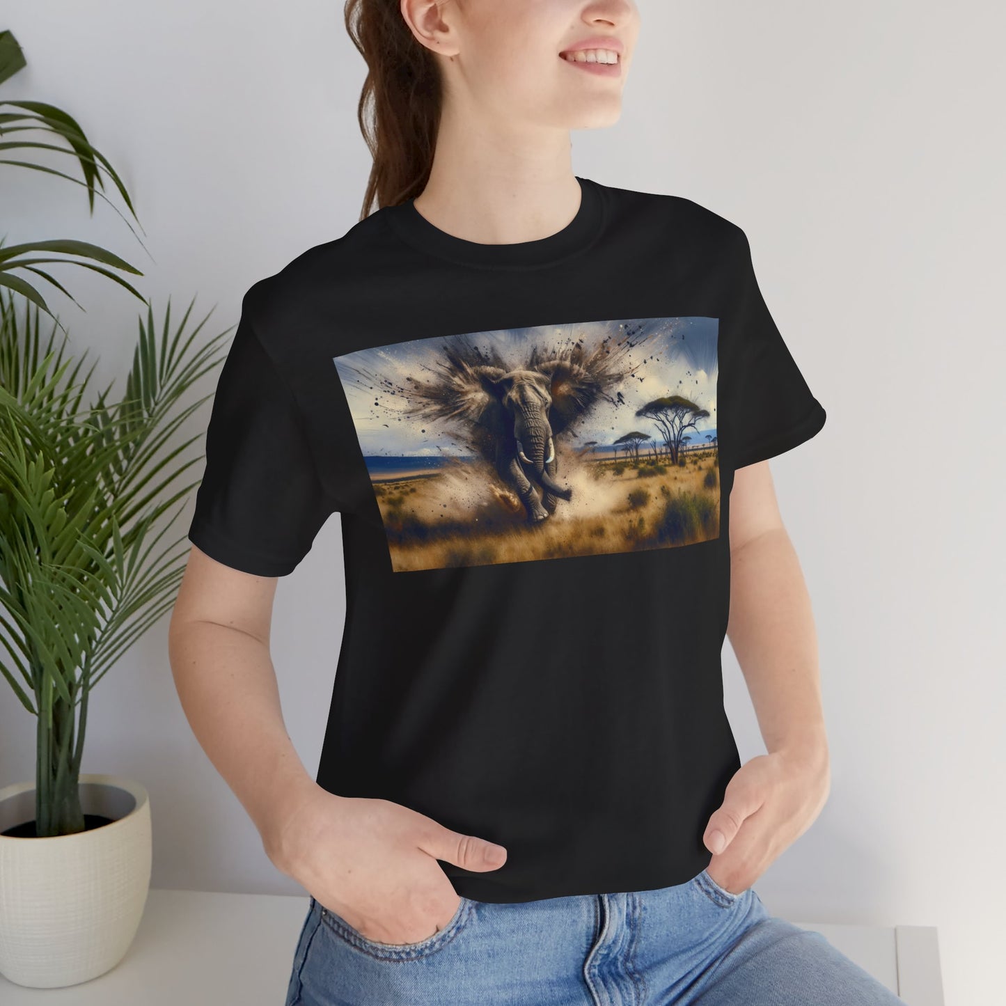 1. African Savanna Elephant From Endangered Species Collection - Unisex T-shirt