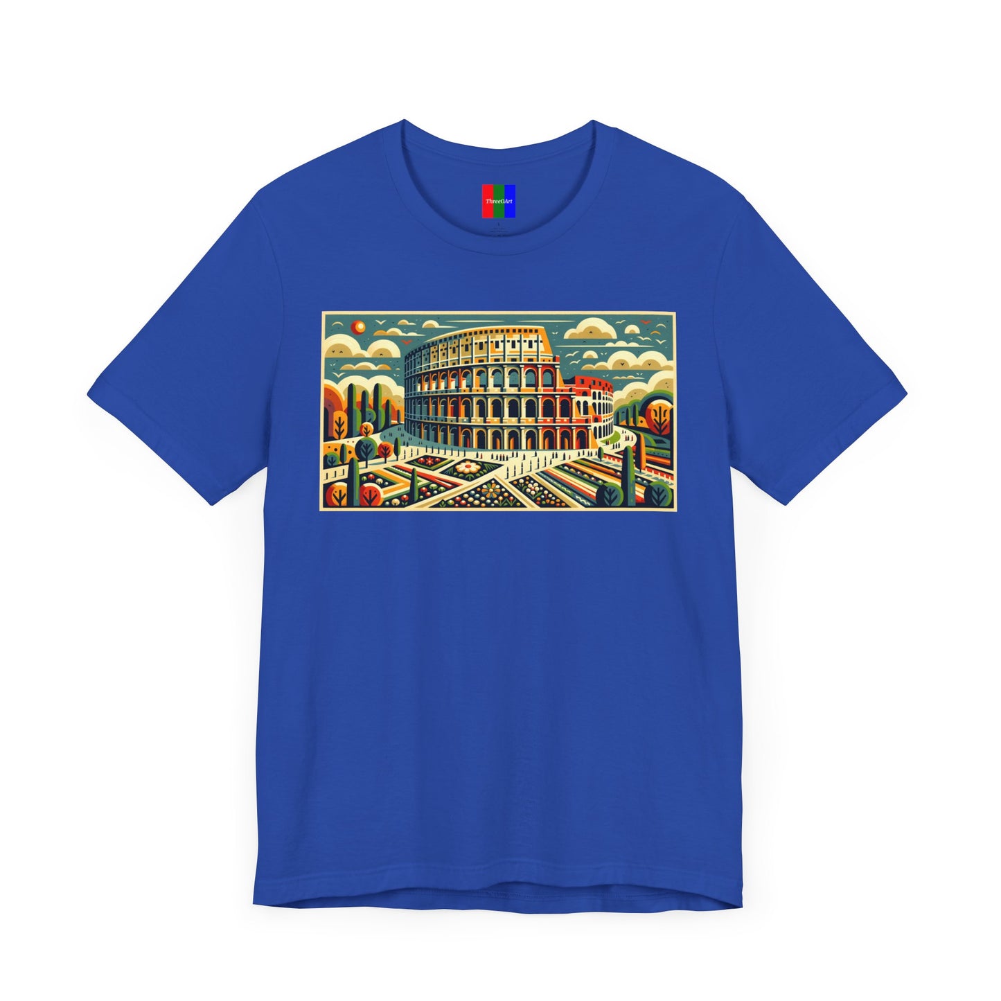 2. Colosseum Rome Italy from Landmarks Collection - Unisex T-shirt