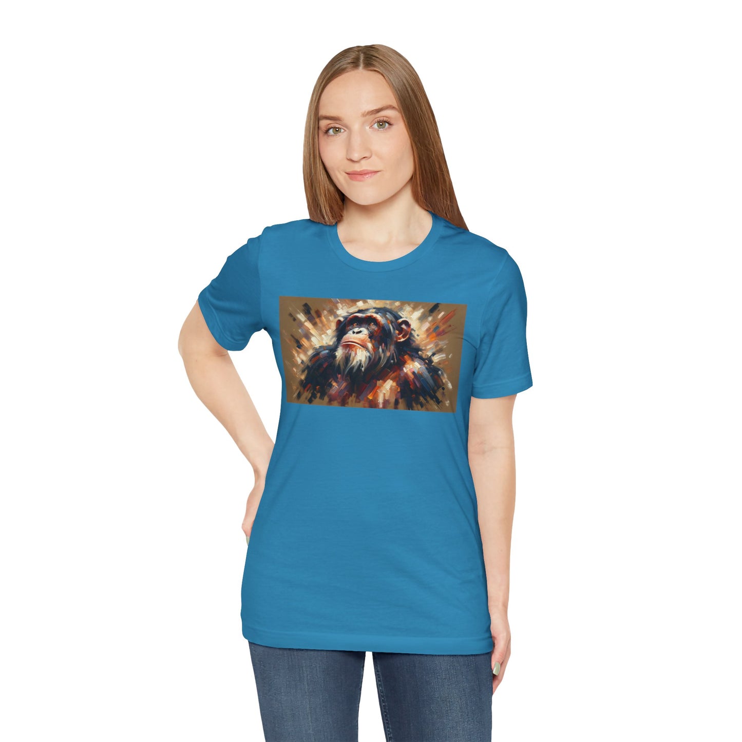 1. Chimpanzee From Endangered Species Collection - Unisex T-shirt