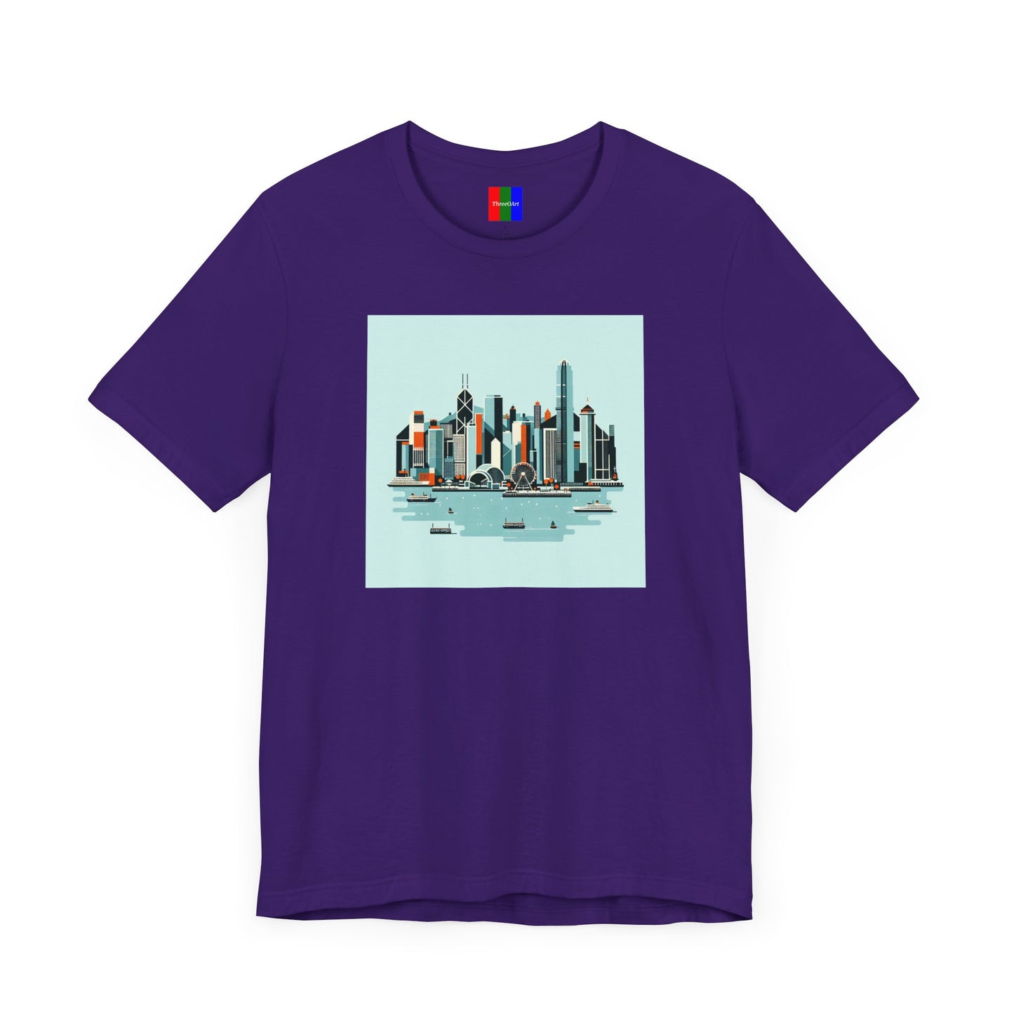 3. Hong Kong from Cities Collection - Unisex T-shirt