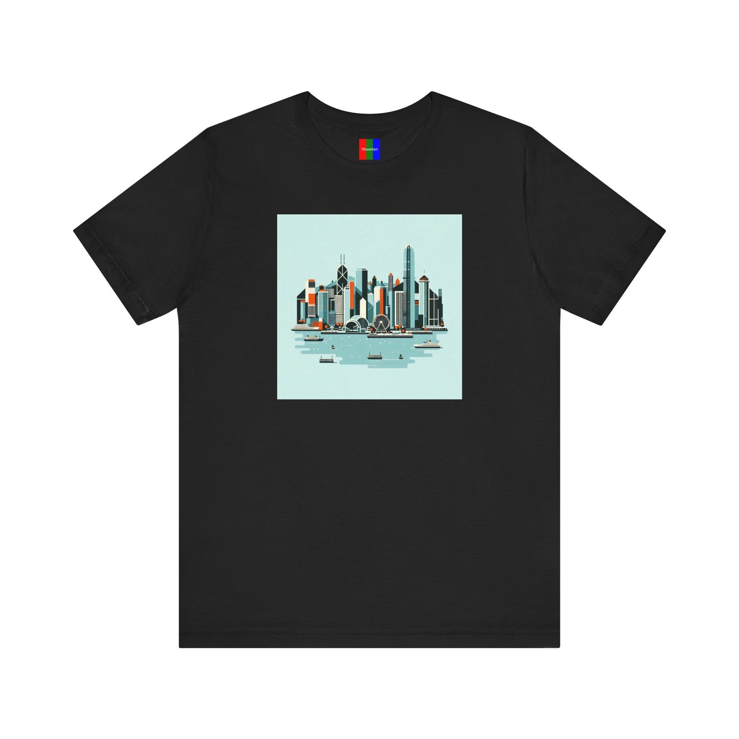 3. Hong Kong from Cities Collection - Unisex T-shirt