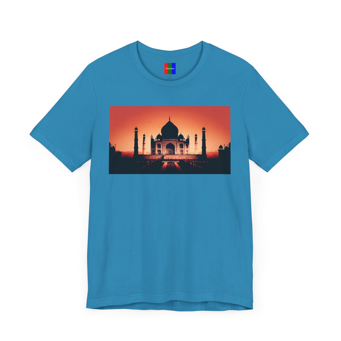 2. Taj Mahal India from Landmarks Collection - Unisex T-shirt