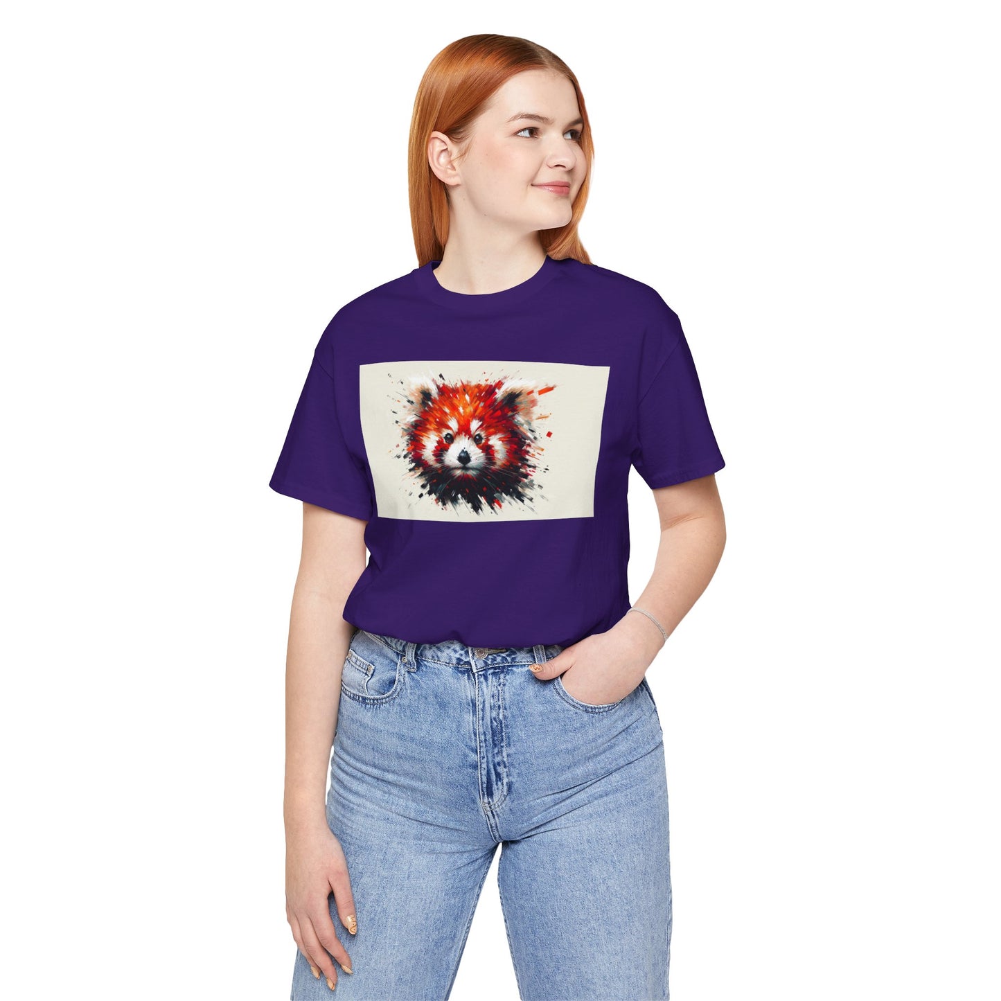 1. Red Panda From Endangered Species Collection - Unisex T-shirt