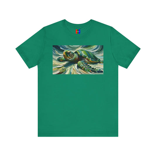 1. Green Turtle From Endangered Species Collection - Unisex T-shirt