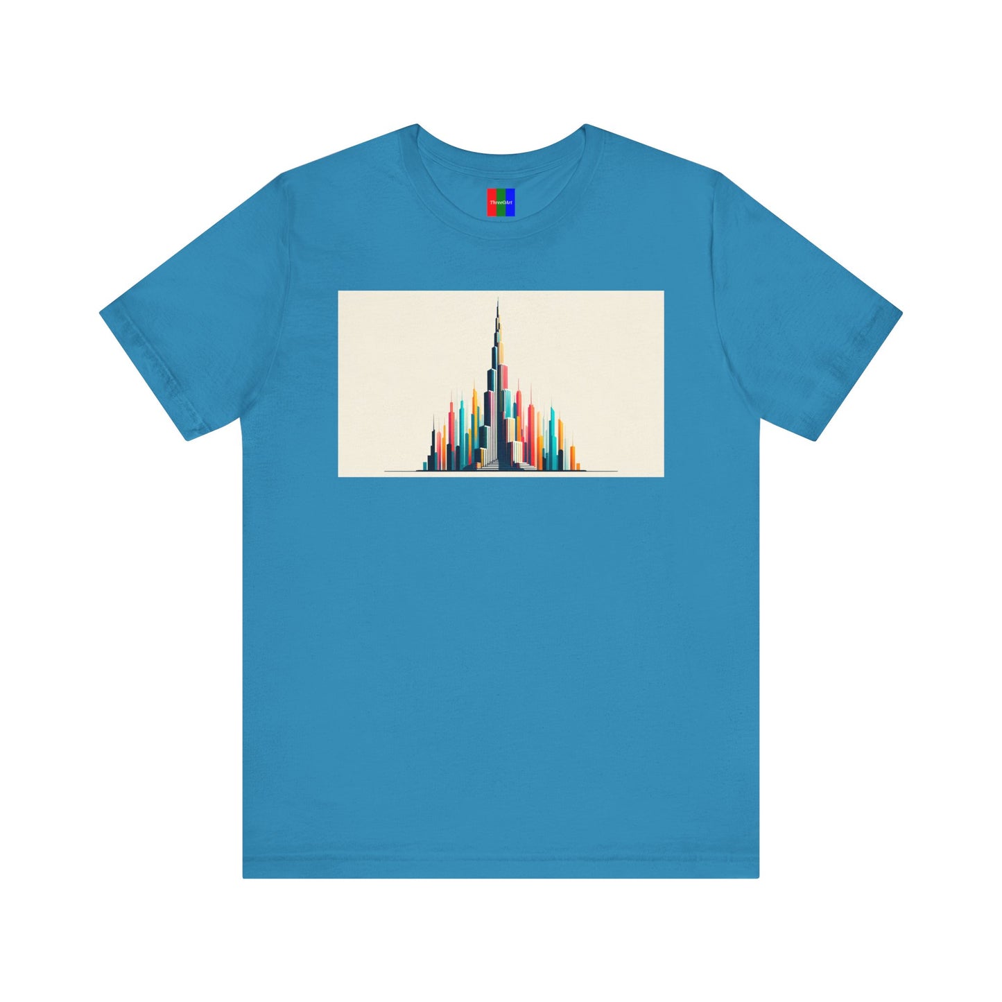 2. Burj Khalifa Dubai from Landmarks Collection - Unisex T-shirt