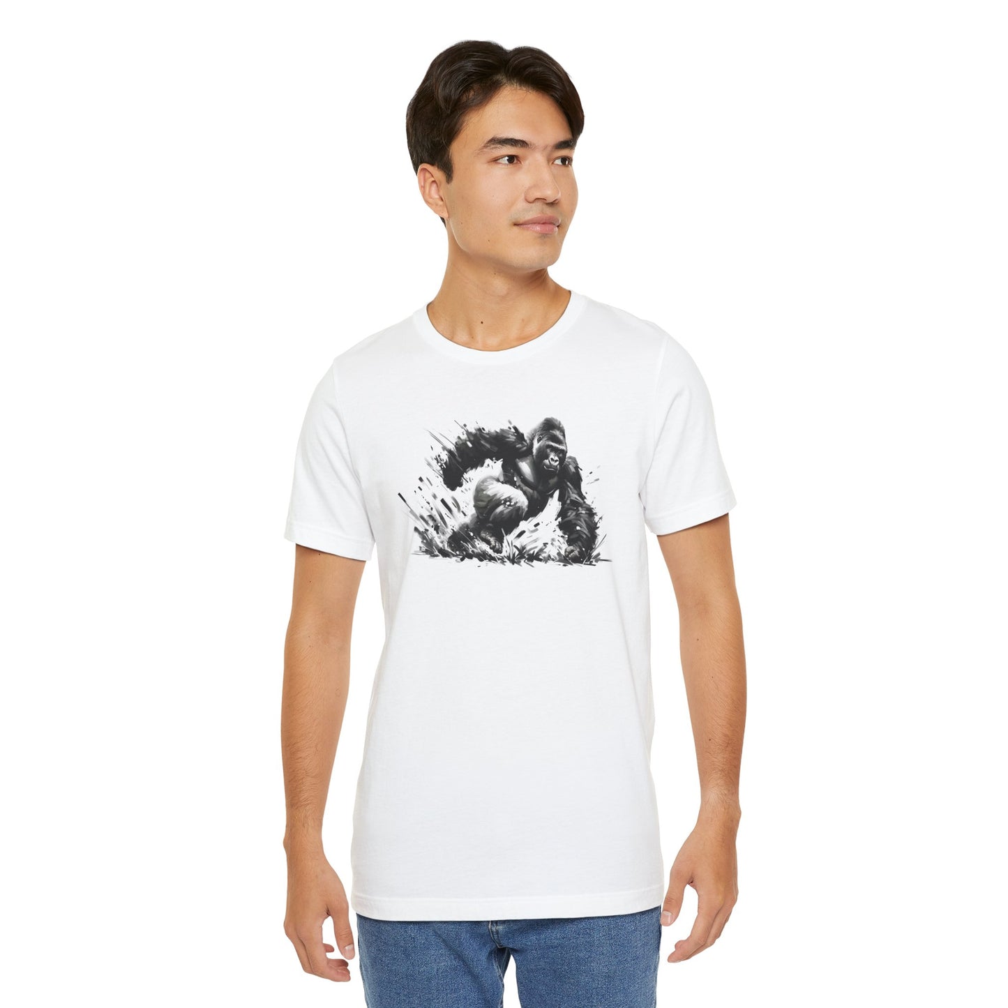 1. Cross River Gorilla From Endangered Species Collection - Unisex T-shirt