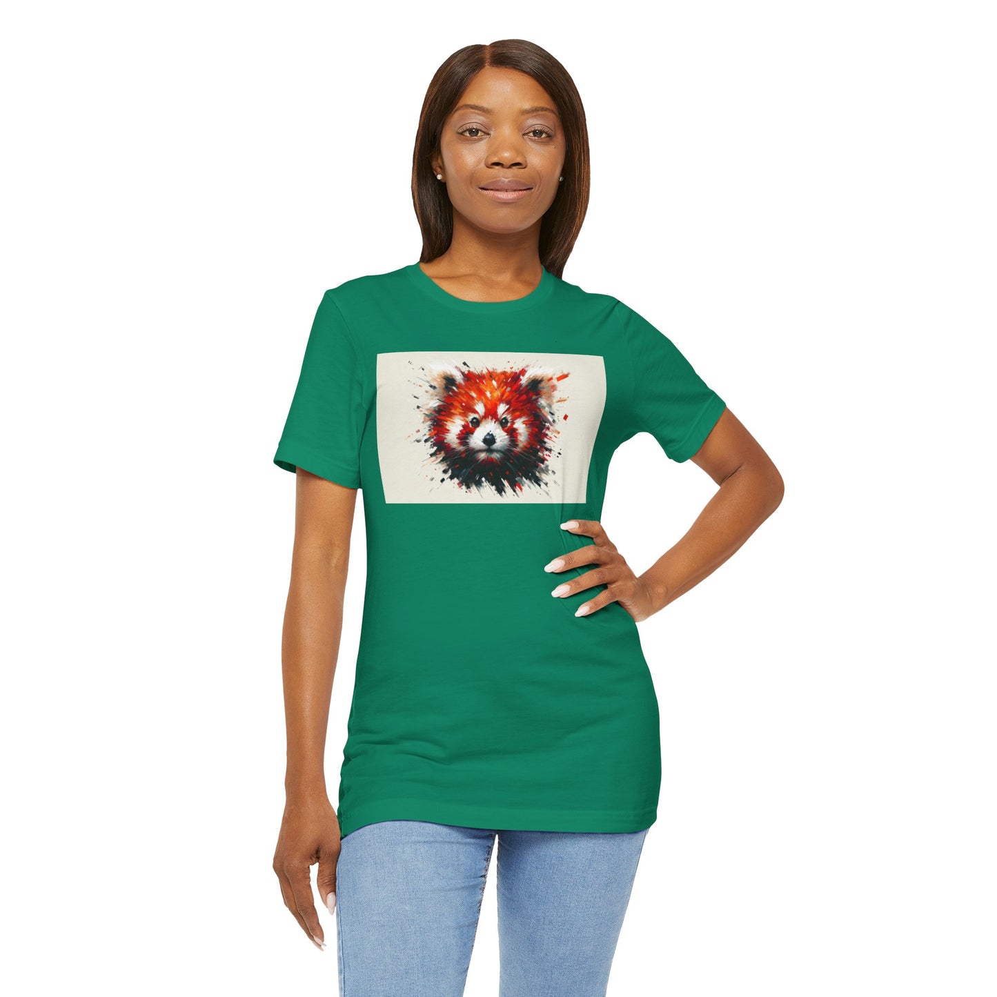 1. Red Panda From Endangered Species Collection - Unisex T-shirt