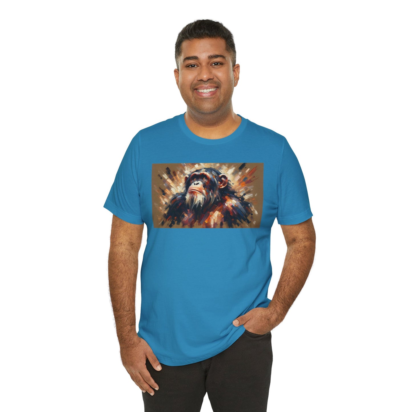 1. Chimpanzee From Endangered Species Collection - Unisex T-shirt