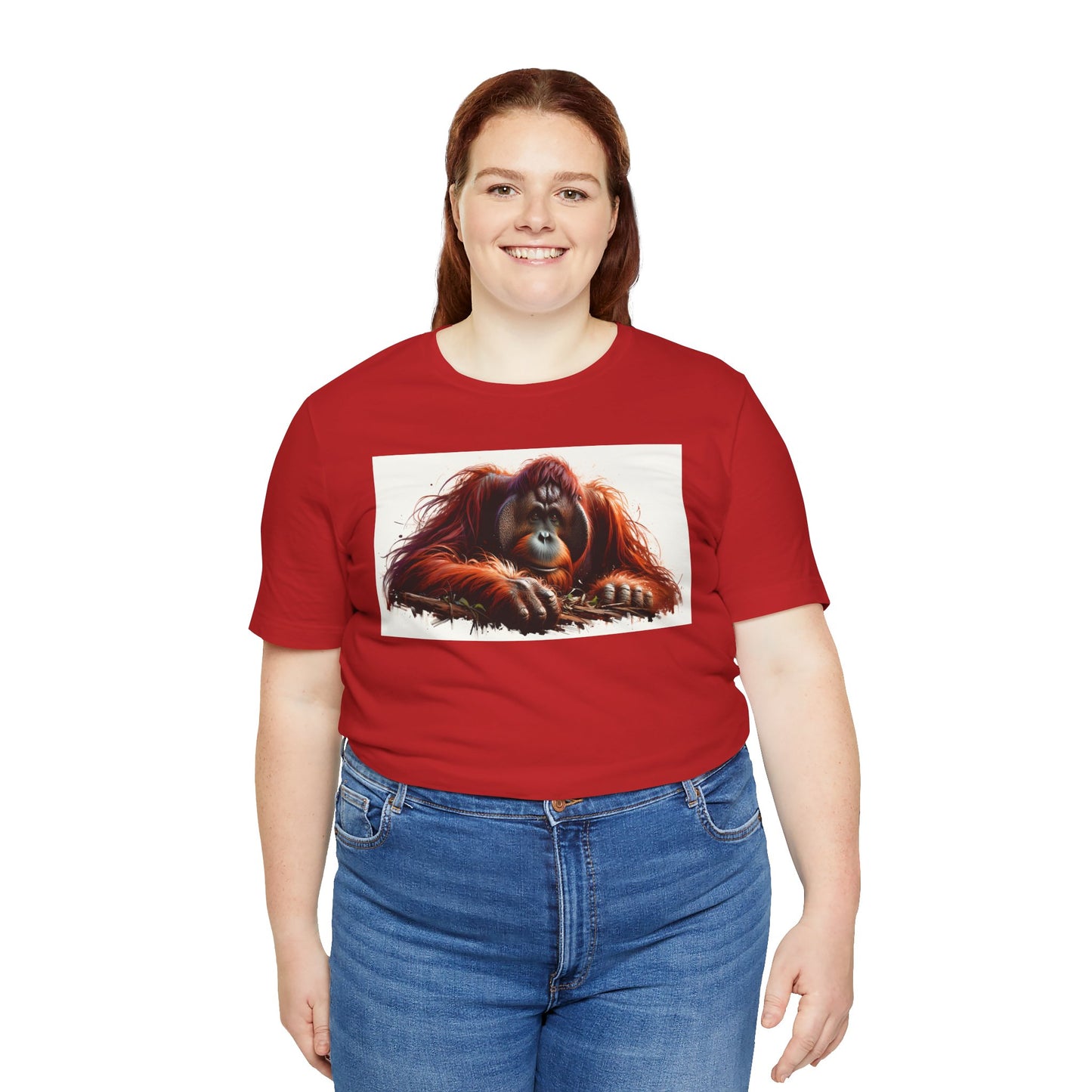 1. Sumatran Orangutan From Endangered Species Collection - Unisex T-shirt