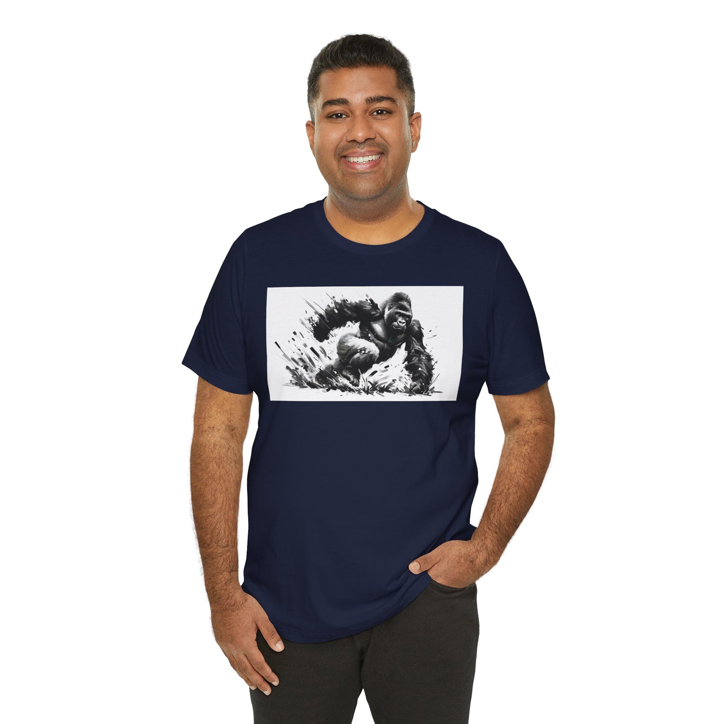 1. Cross River Gorilla From Endangered Species Collection - Unisex T-shirt