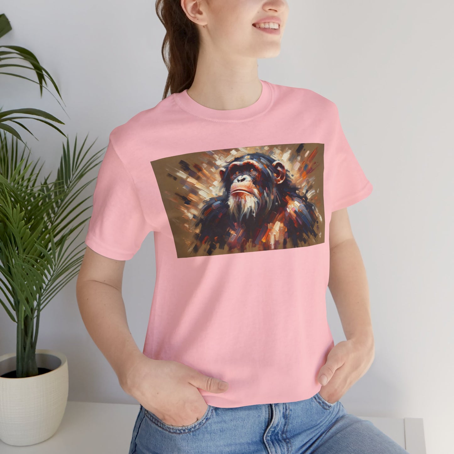 1. Chimpanzee From Endangered Species Collection - Unisex T-shirt