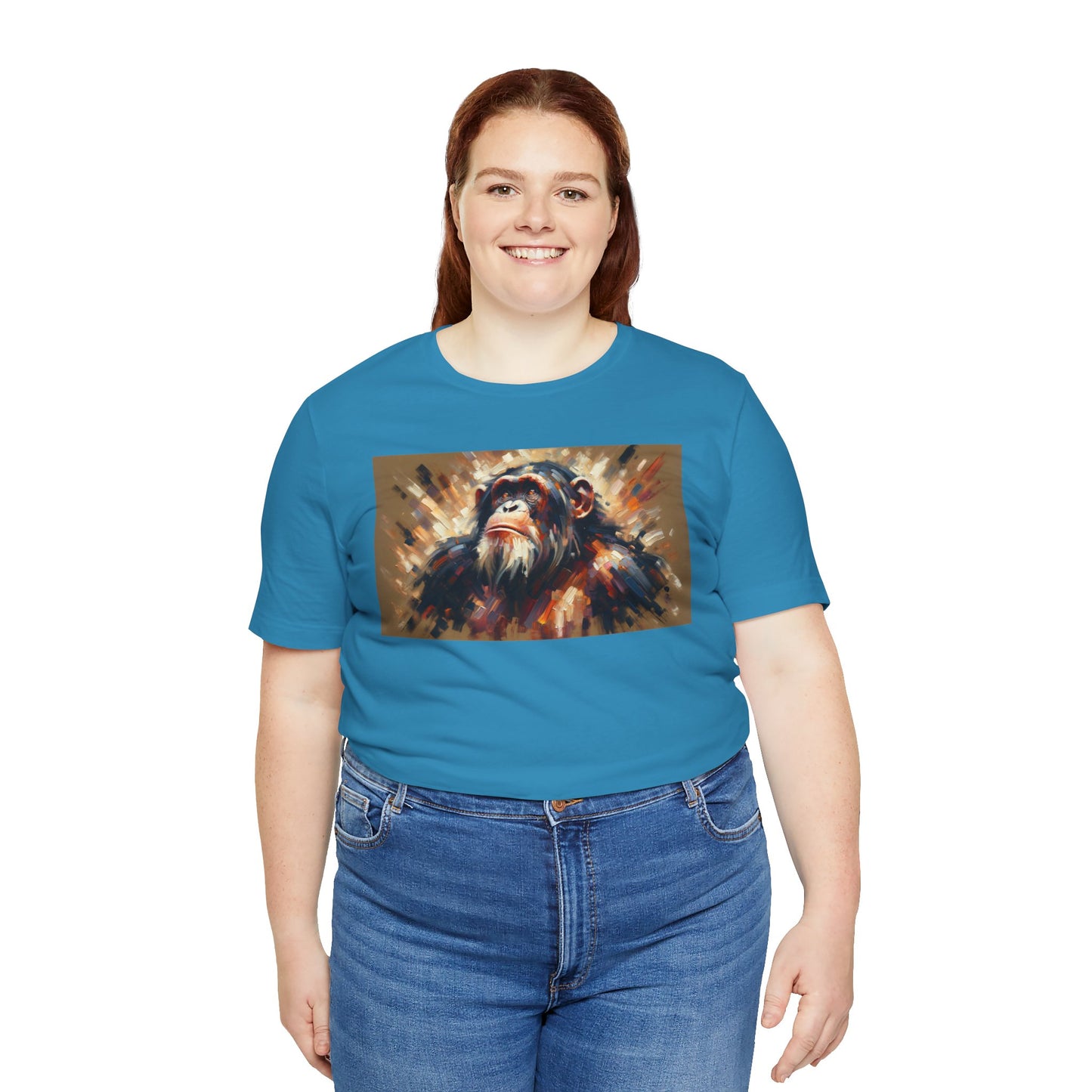 1. Chimpanzee From Endangered Species Collection - Unisex T-shirt