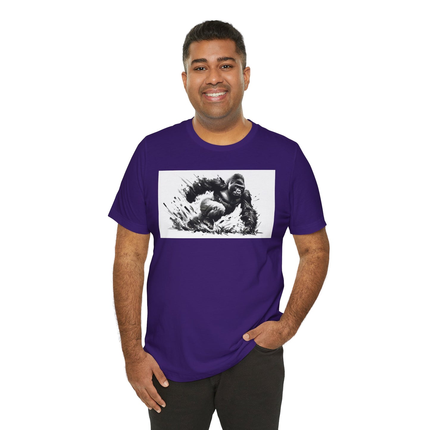 1. Cross River Gorilla From Endangered Species Collection - Unisex T-shirt