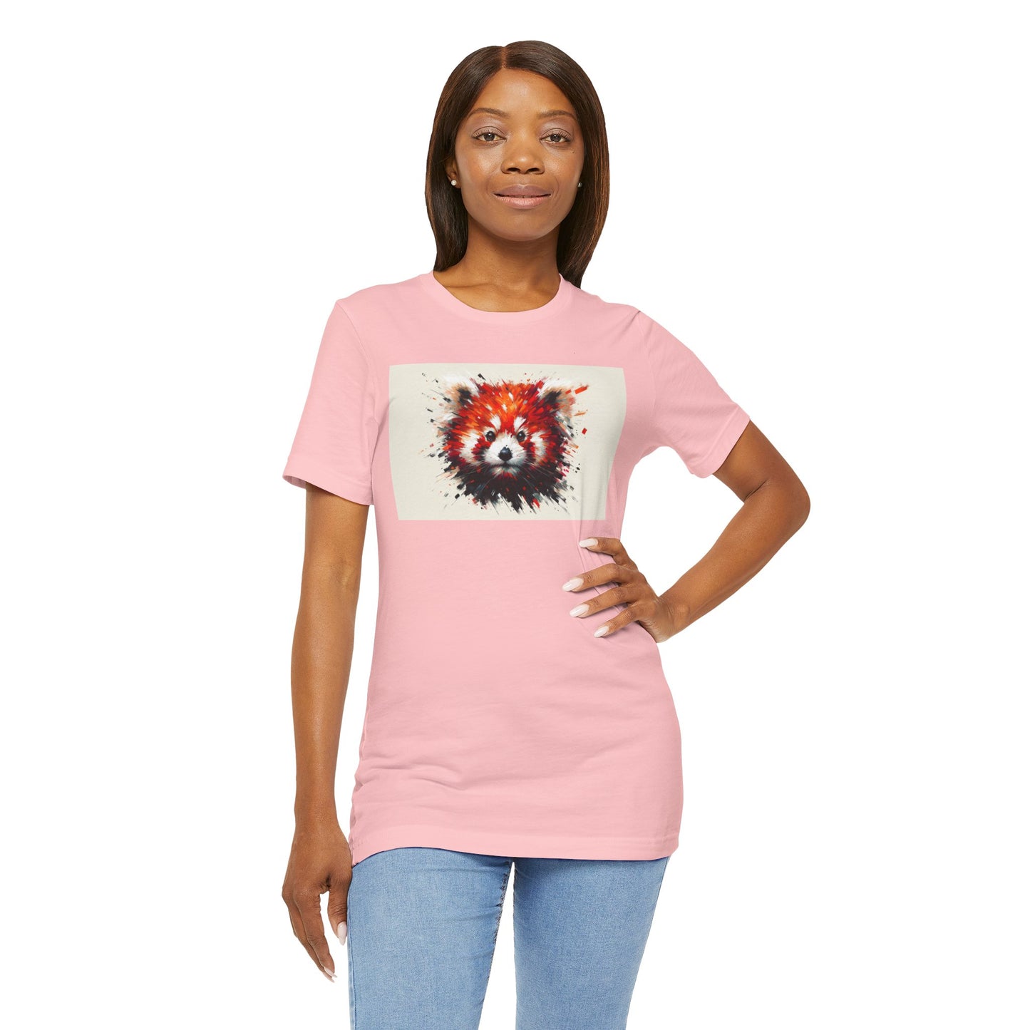 1. Red Panda From Endangered Species Collection - Unisex T-shirt