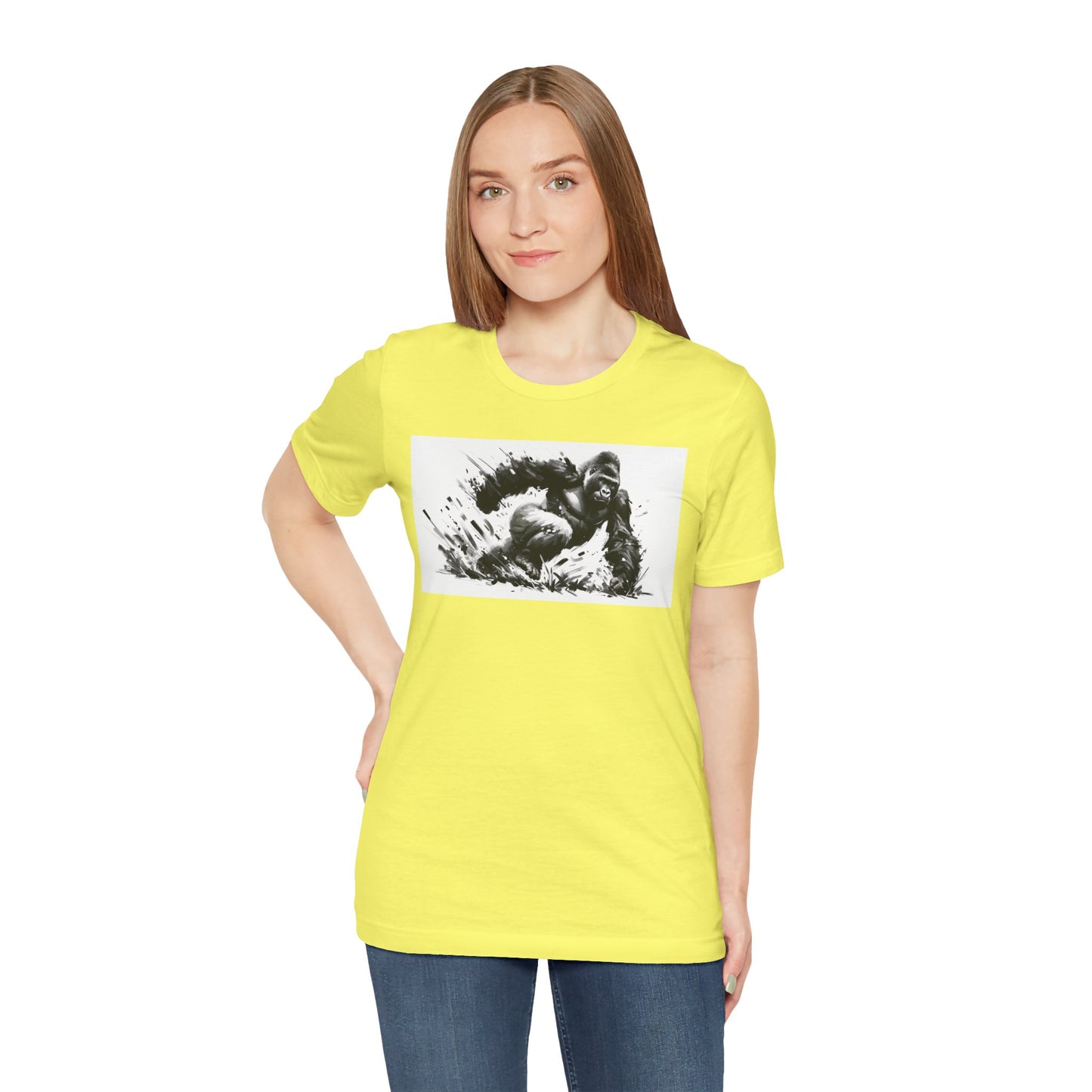 1. Cross River Gorilla From Endangered Species Collection - Unisex T-shirt