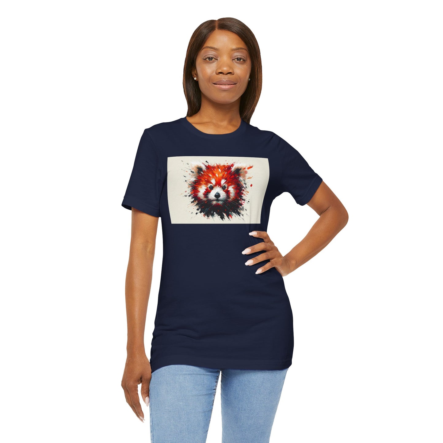 1. Red Panda From Endangered Species Collection - Unisex T-shirt