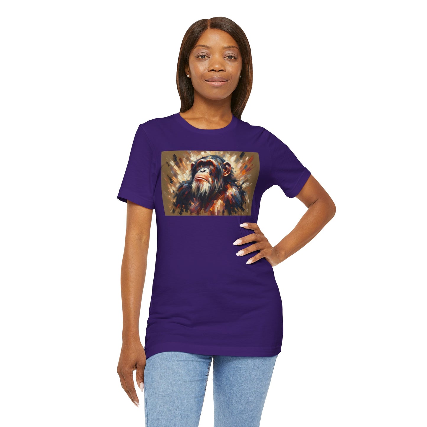 1. Chimpanzee From Endangered Species Collection - Unisex T-shirt