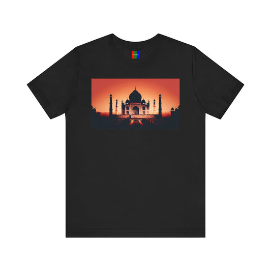 2. Taj Mahal India from Landmarks Collection - Unisex T-shirt