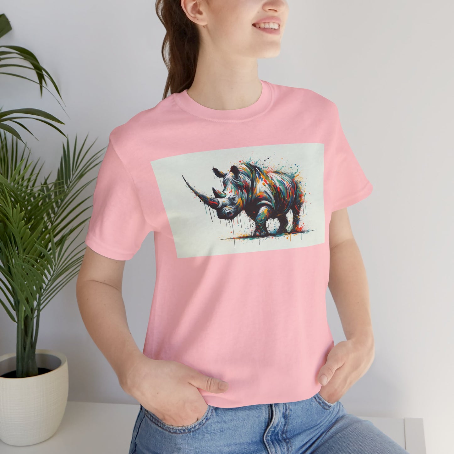 2. Black Rhino From Endangered Species Collection - Unisex T-shirt