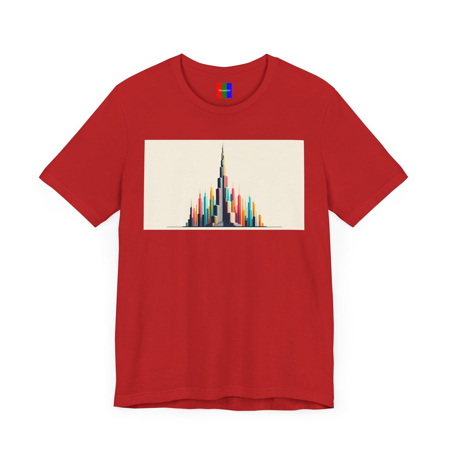 2. Burj Khalifa Dubai from Landmarks Collection - Unisex T-shirt