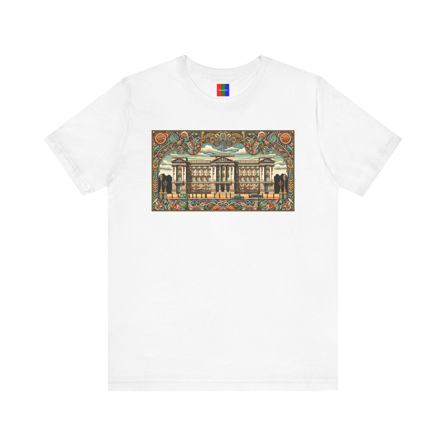 1. Buckingham Palace London UK from Landmarks Collection - Unisex T-shirt