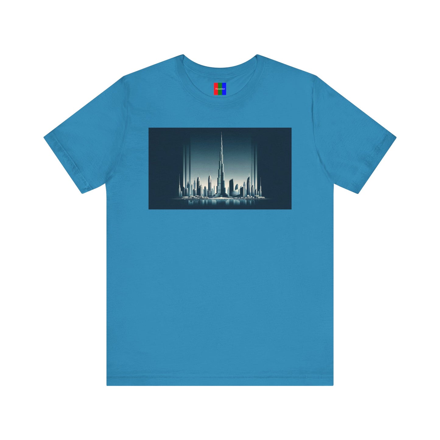 1. Burj Khalifa Dubai from Landmarks Collection - Unisex T-shirt