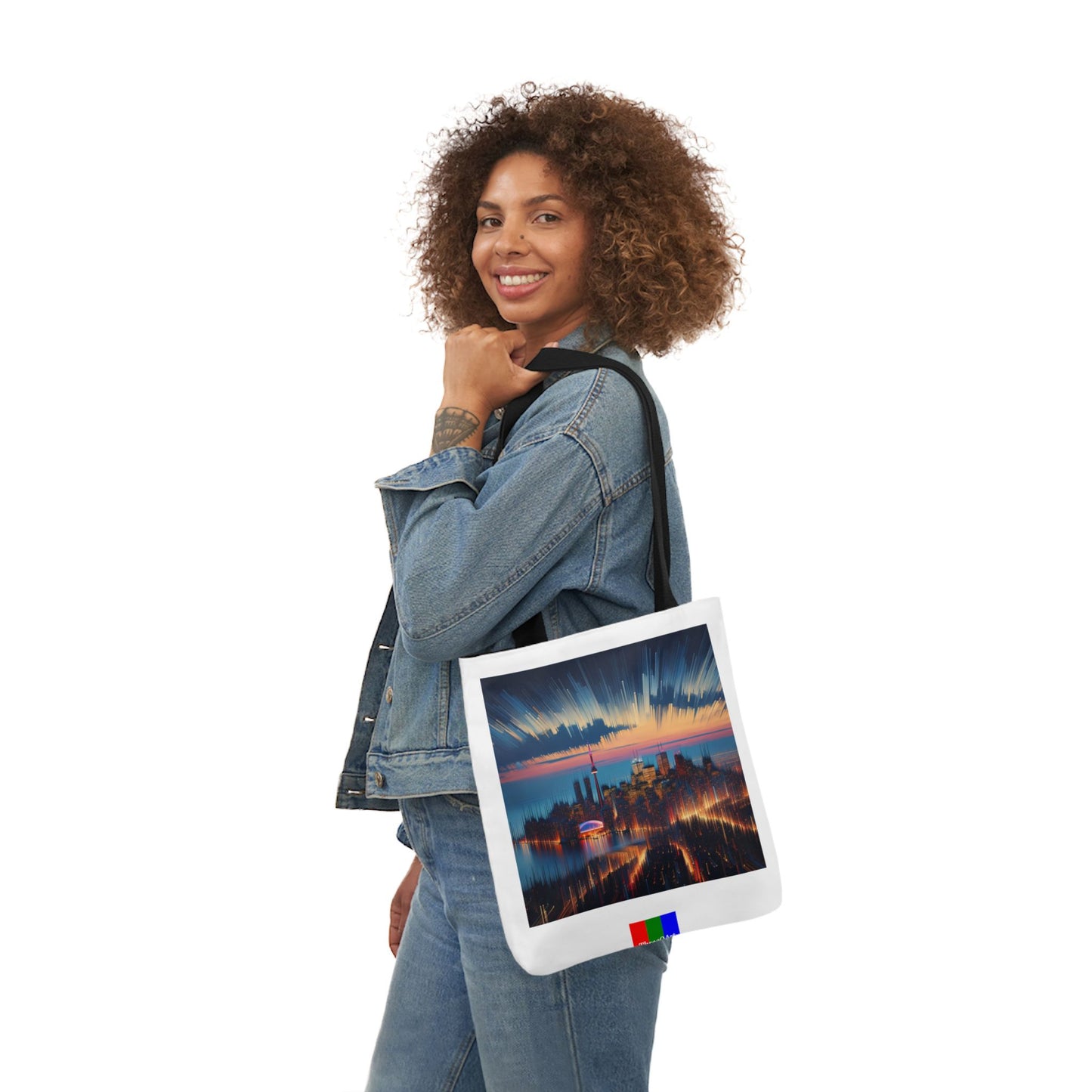 Toronto Flip Canvas Tote Bag