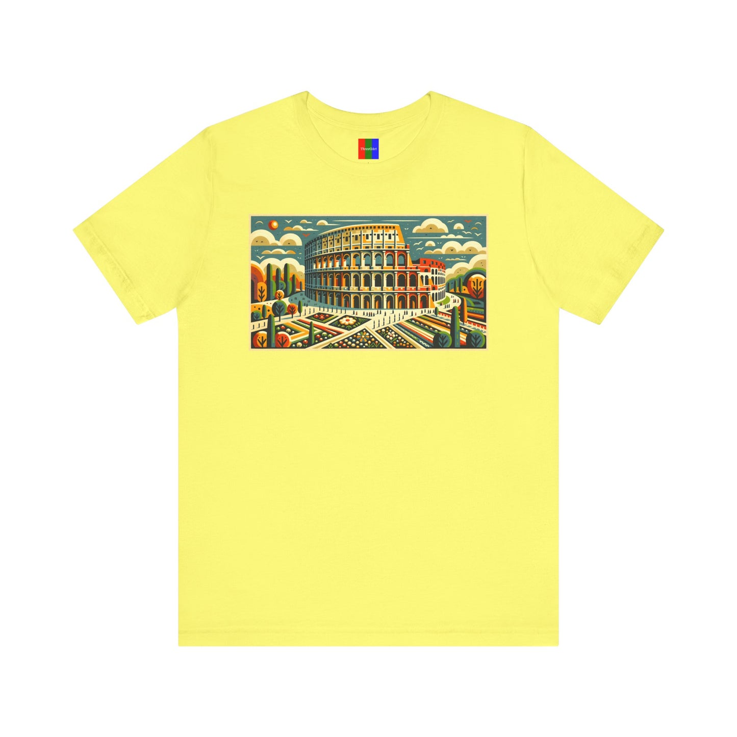 2. Colosseum Rome Italy from Landmarks Collection - Unisex T-shirt