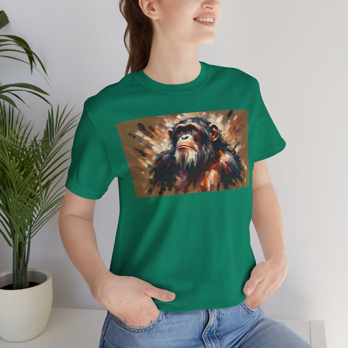 1. Chimpanzee From Endangered Species Collection - Unisex T-shirt