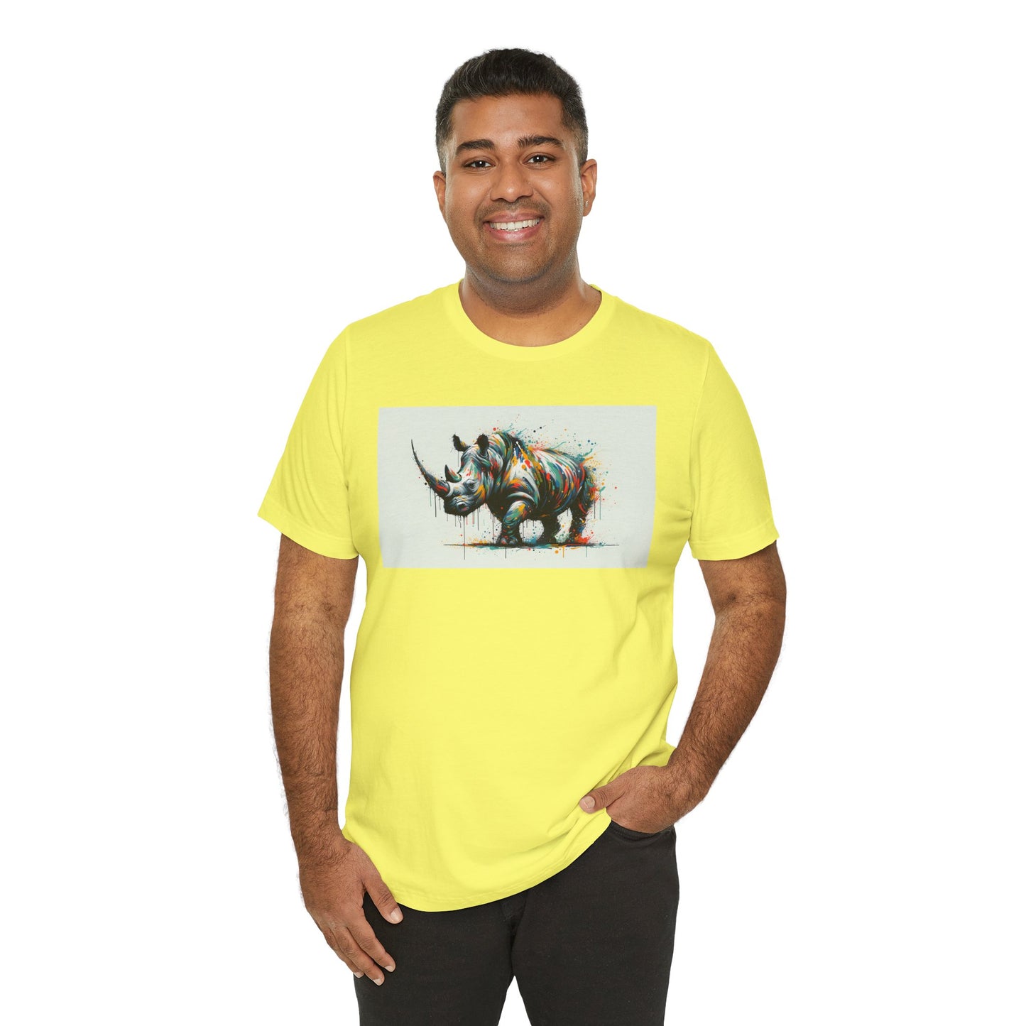 2. Black Rhino From Endangered Species Collection - Unisex T-shirt