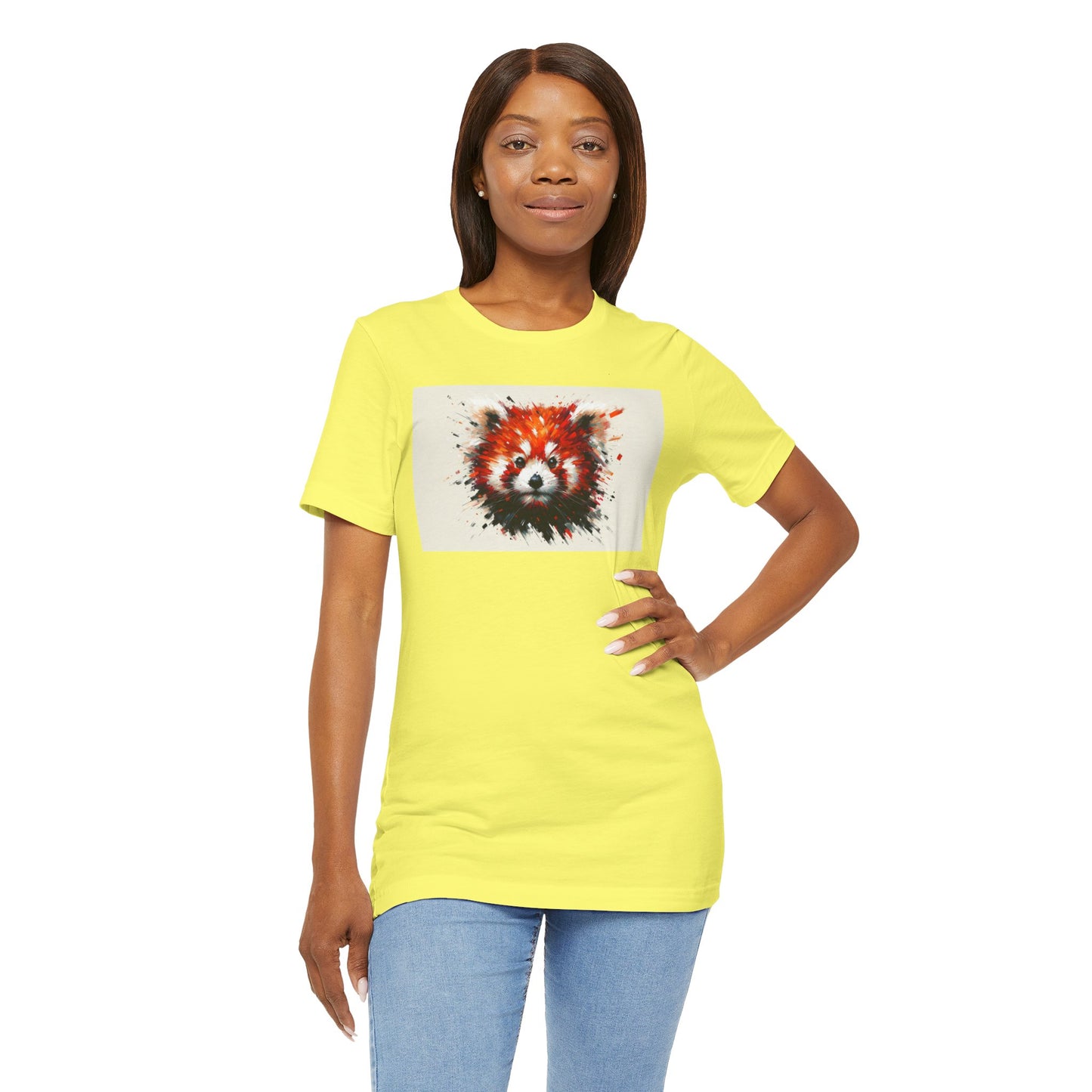 1. Red Panda From Endangered Species Collection - Unisex T-shirt