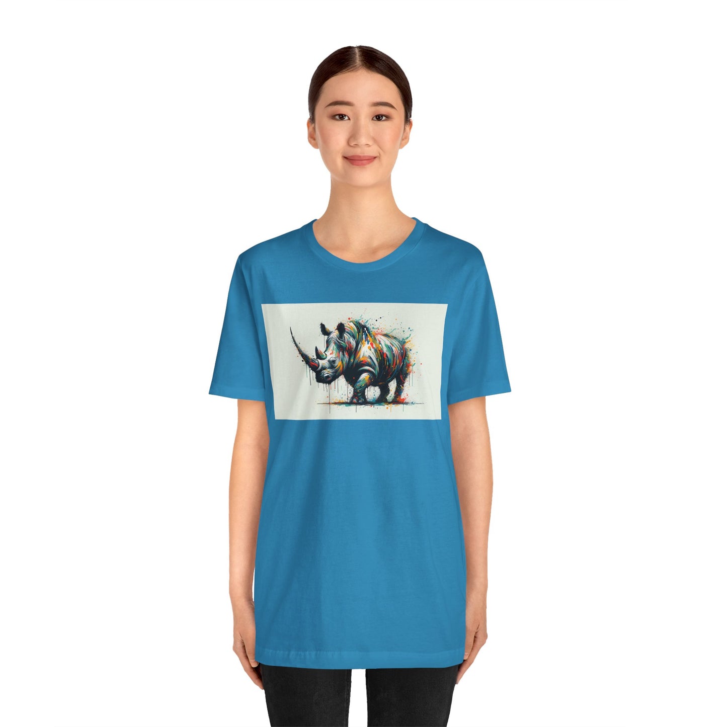 2. Black Rhino From Endangered Species Collection - Unisex T-shirt