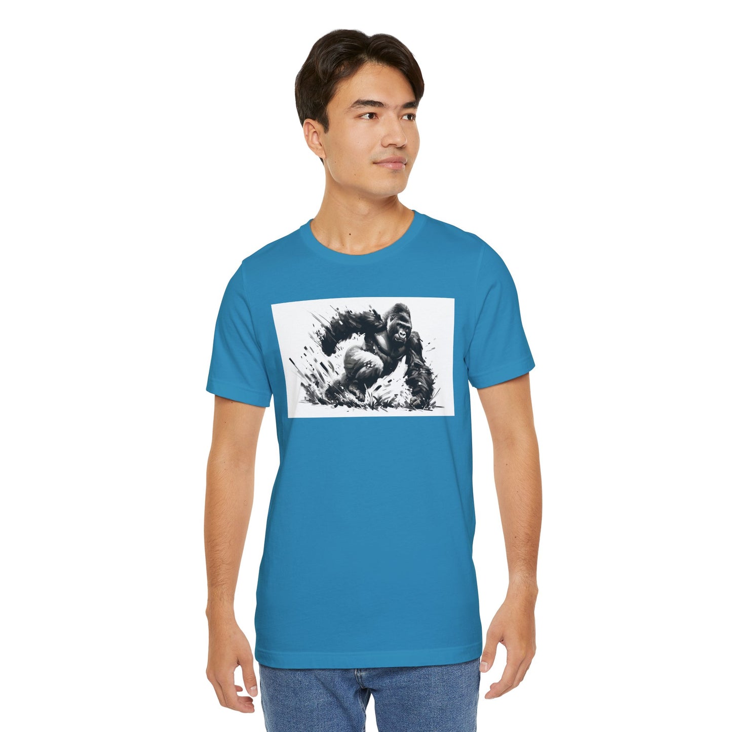 1. Cross River Gorilla From Endangered Species Collection - Unisex T-shirt