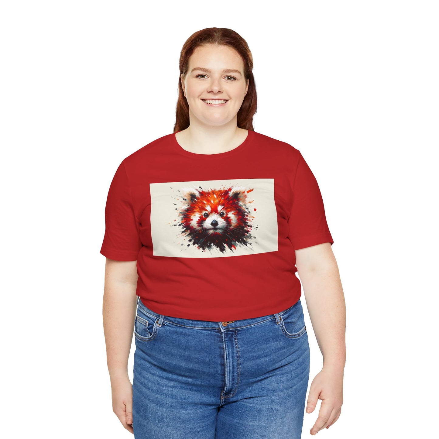 1. Red Panda From Endangered Species Collection - Unisex T-shirt