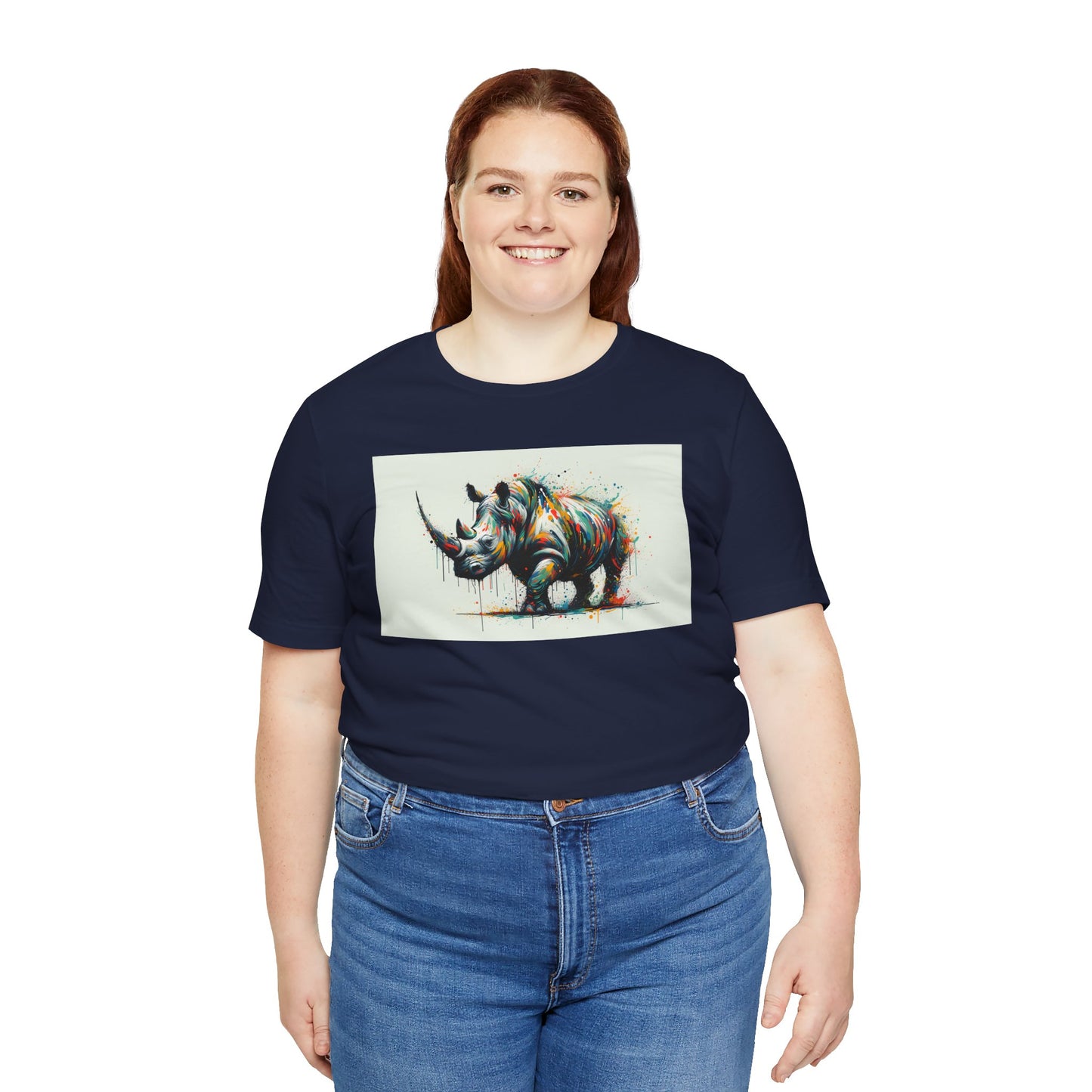 2. Black Rhino From Endangered Species Collection - Unisex T-shirt