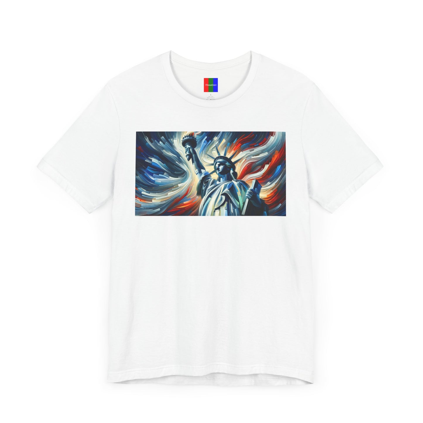 1. Statue of Liberty New York USA from Landmarks Collection - Unisex T-shirt