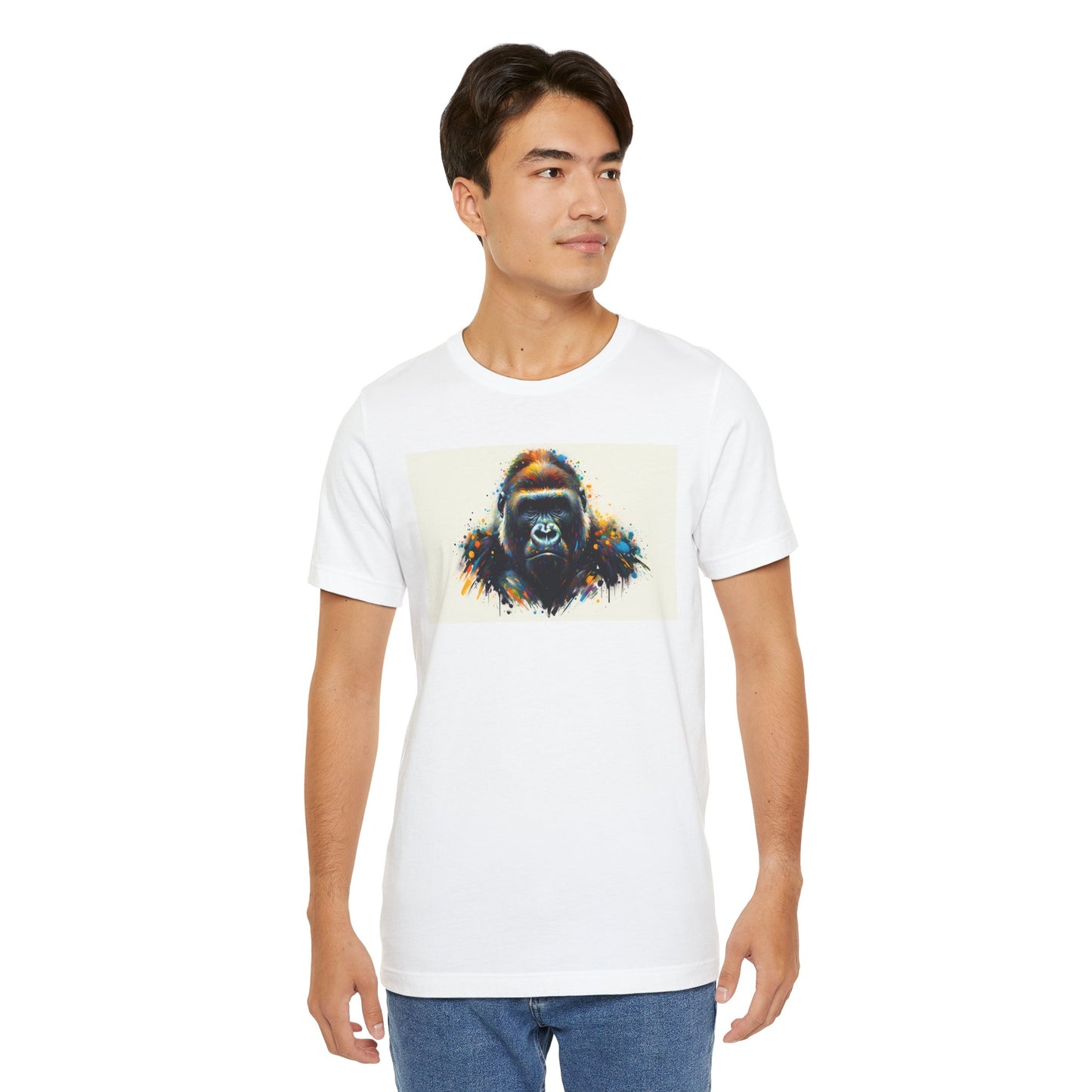 1. Lowland Gorilla From Endangered Species Collection - Unisex T-shirt