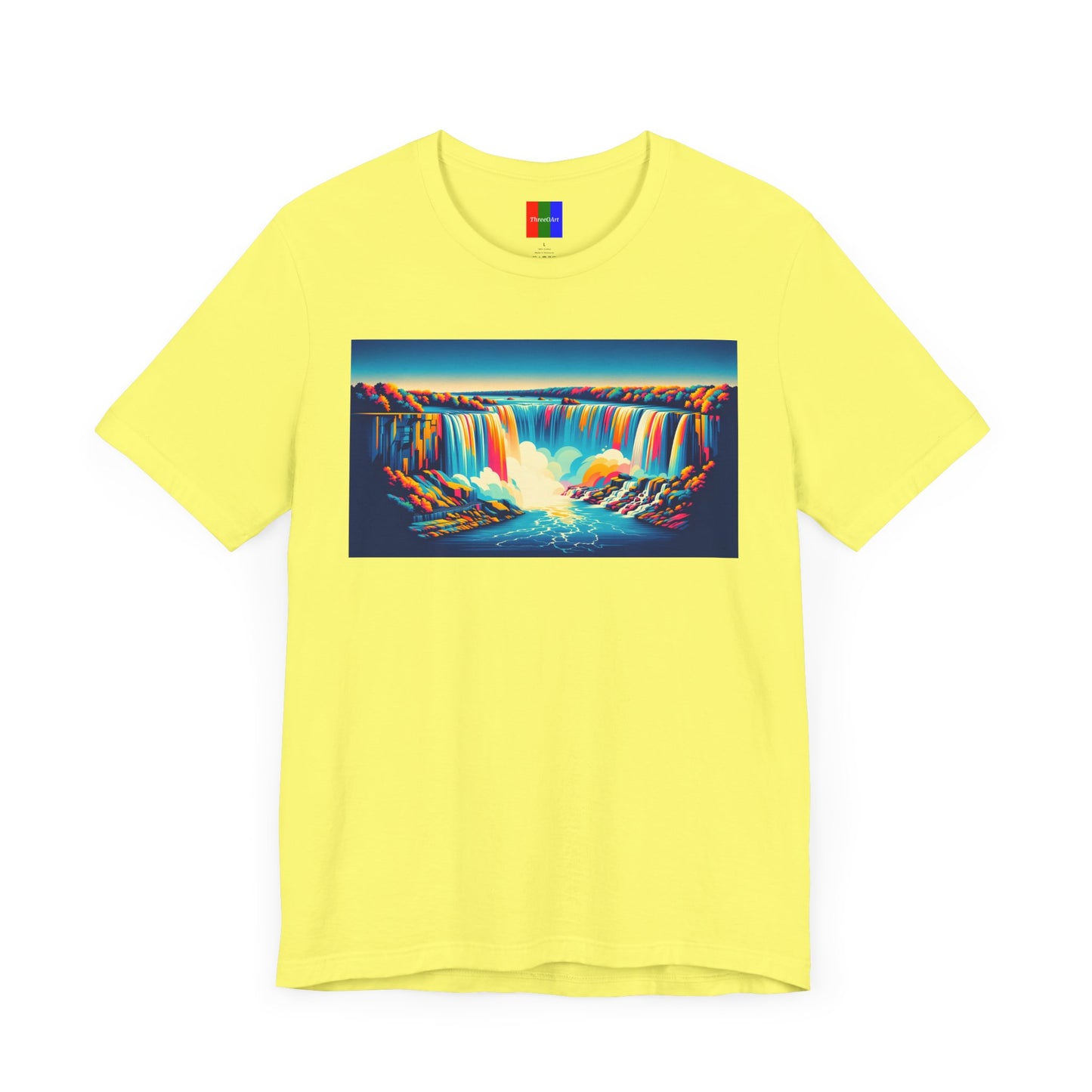 1. Niagara Falls USA Canada from Landmarks Collection - Unisex T-shirt