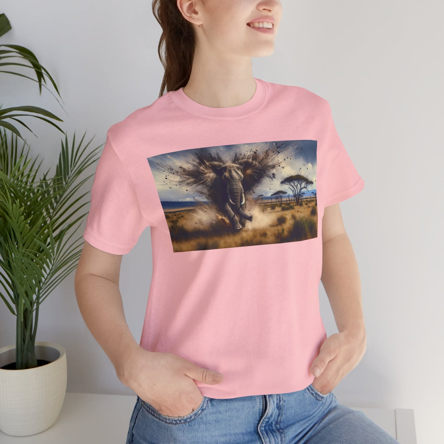 1. African Savanna Elephant From Endangered Species Collection - Unisex T-shirt