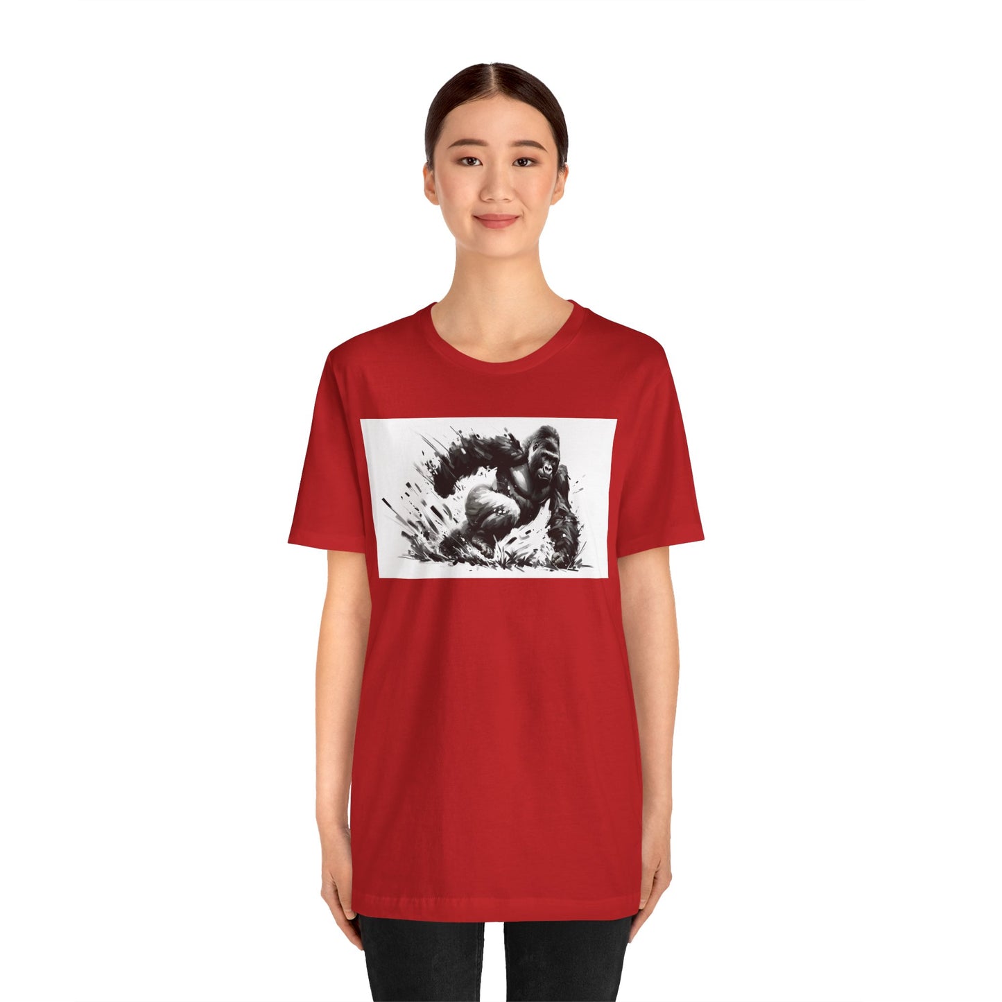 1. Cross River Gorilla From Endangered Species Collection - Unisex T-shirt