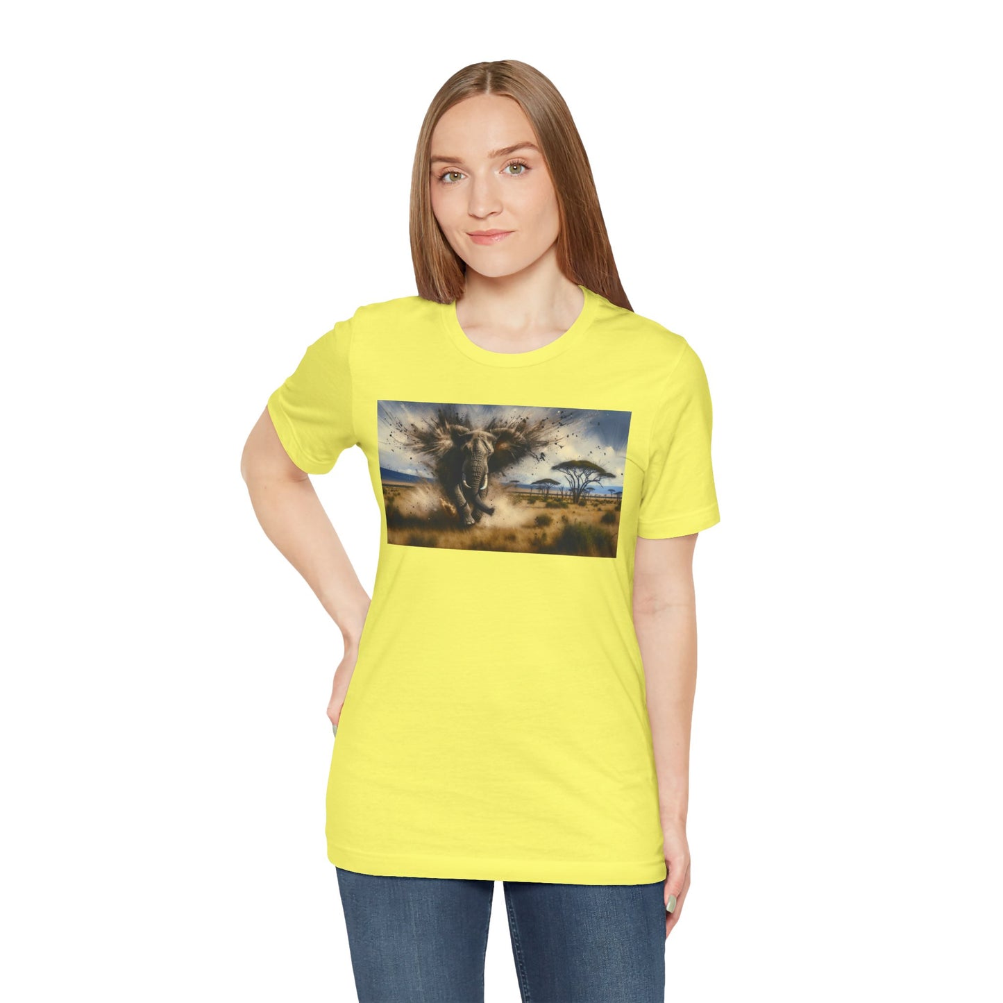 1. African Savanna Elephant From Endangered Species Collection - Unisex T-shirt