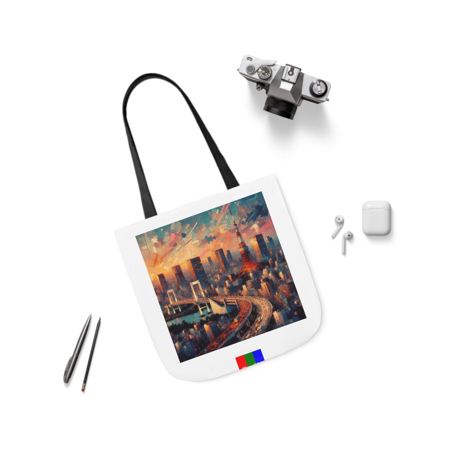 Tokyo Flip Canvas Tote Bag