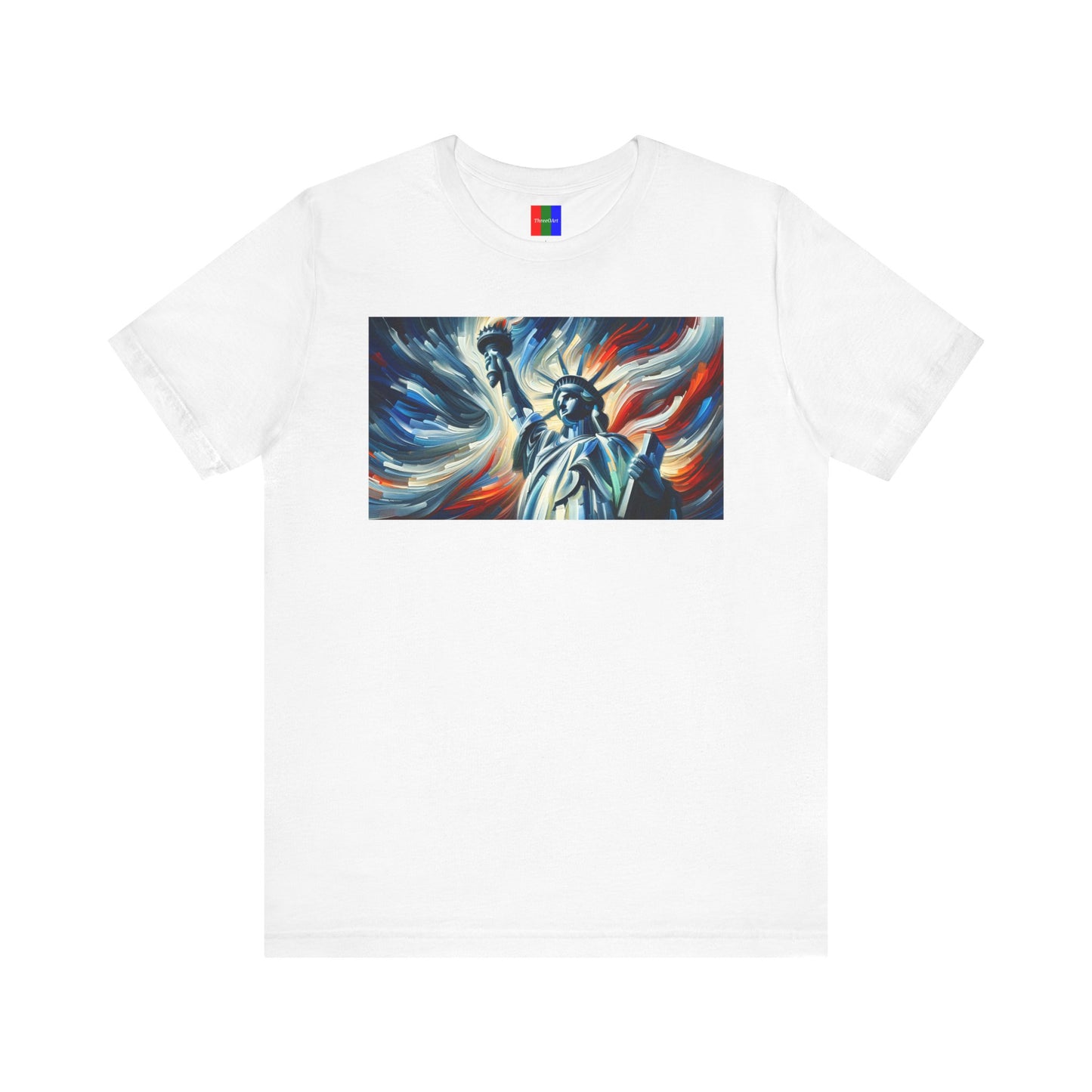 1. Statue of Liberty New York USA from Landmarks Collection - Unisex T-shirt